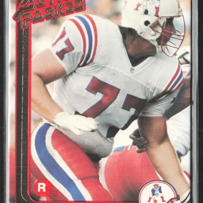 Pat Harlow 1991 Action Packed Rookie/Update #7 New England Patriots