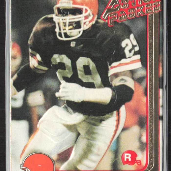 Eric Turner 1991 Action Packed Rookie/Update #2 Cleveland Browns